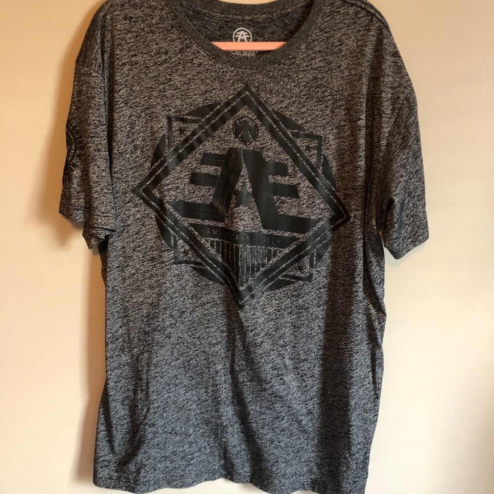 American Fighter Grey Dry Fit Tshirt XXXL